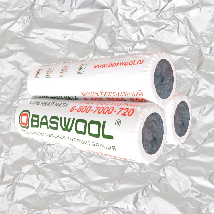 Мат прошивной BASWOOL  МП-60 (Ф) 3000х1200х60 мм