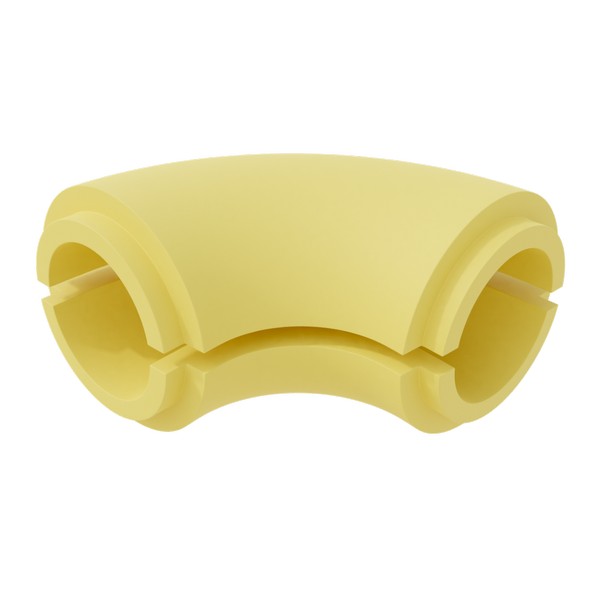 Отвод 90 градусов ППУ 89x50 мм без покрытия