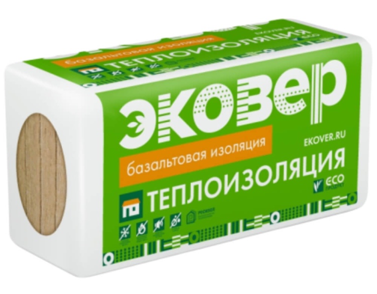 Утеплитель Эковер Вент-Фасад 90 1000х600х100 мм, 4 шт. уп