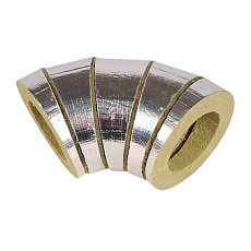 Отвод ЭКОРОЛЛ КВ-100 1000*76(40)156-Ф (угол изгиба 45)