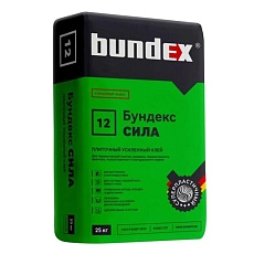 Бундекс Клей Плиточный &quot;Бундекс Сила&quot; С2 Т, 25 кг , 25 кг/48шт