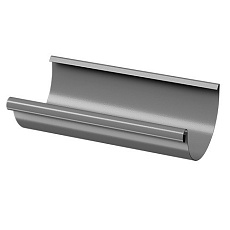 Желоб водосточный D125*3000   RAL 7024  Графит