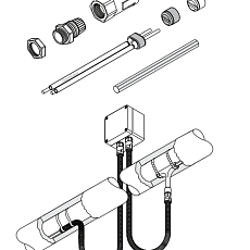 Набор для подключения кабеля CCON25-100