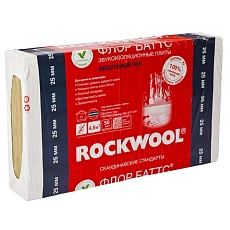 Rockwool Флор Баттс  (1000*600*40) 0,144м3/3,6м2